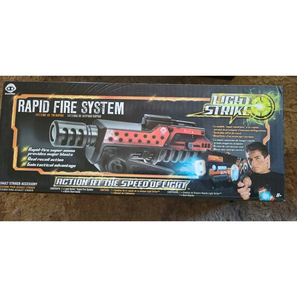 WowWee Light Strike Lazer Tag Large‎ Set 19 pcs Bundle for 4 players plus extras